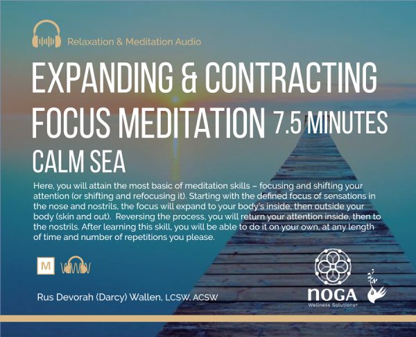 Calm Sea: 7.5-Minute Expanding & Contracting Focus Meditation